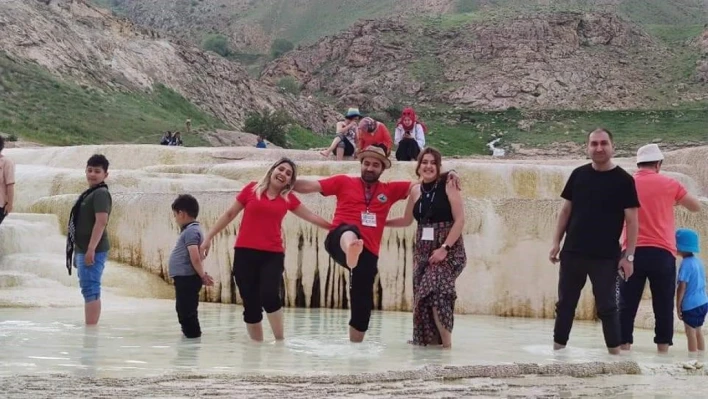 Van'ın 'Pamukkalesi' ile 'Vanadokyası' misafirlerini ağırlıyor