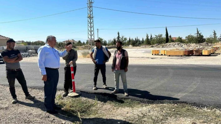 Yazıhan'da doğalgaz çalışmaları sürüyor