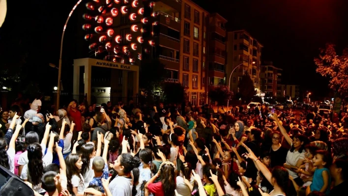 Yeşilyurt'ta açık hava etkinlikleri yoğun ilgi gördü