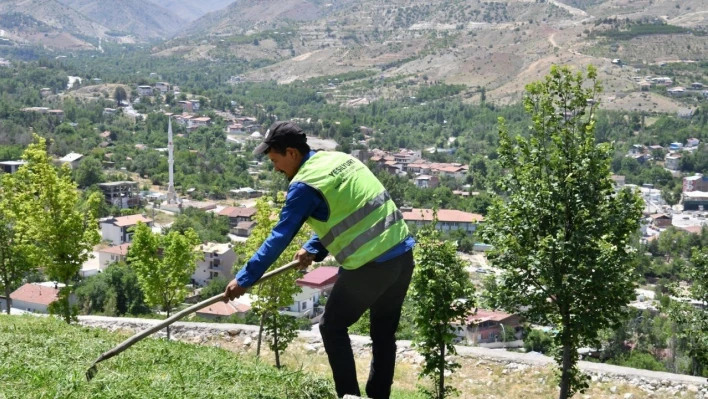 Yeşilyurt'ta parklar yaza hazırlanıyor