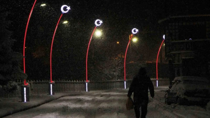 Yoğun kar yağışı Rize'yi etkisi altına aldı