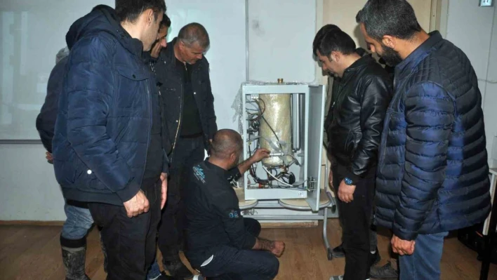 Yüksekova'da doğalgaz ustaları yetişiyor