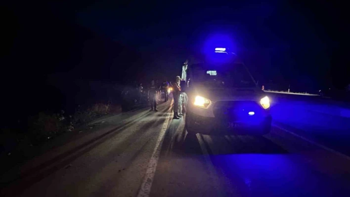 Yüksekova'da trafik kazası: 2 yaralı