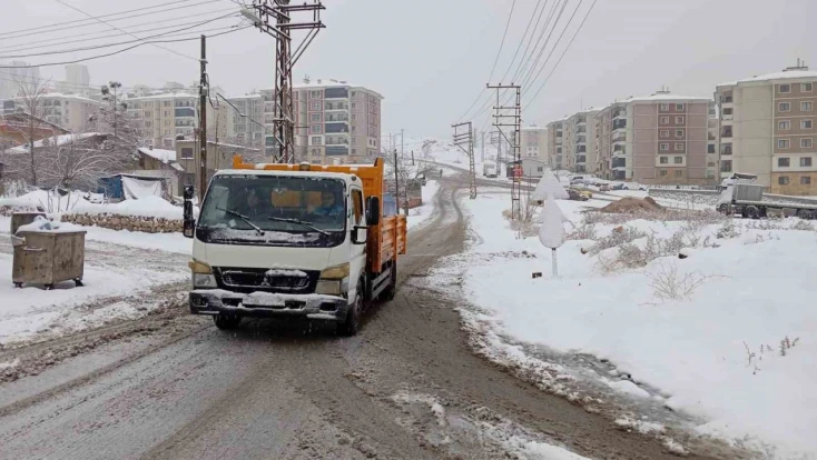 Battalgazi'de kar seferberliği