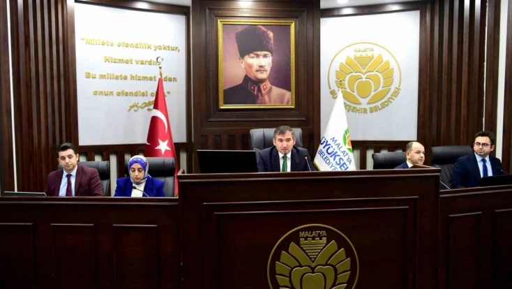 Malatya Büyükşehir Belediye Meclisi Şubat ayı toplantısı yapıldı