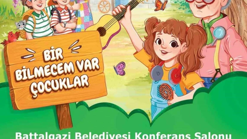 'Bir Bilmecem Var Çocuklar' Battalgazi'de sahnelenecek