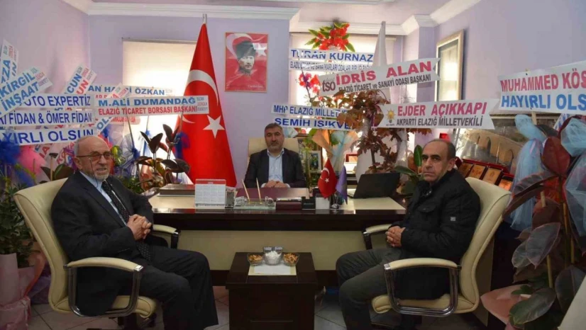 Başkan Dumandağ,  Kovancılar ve Karakoçan'da temaslarda bulundu