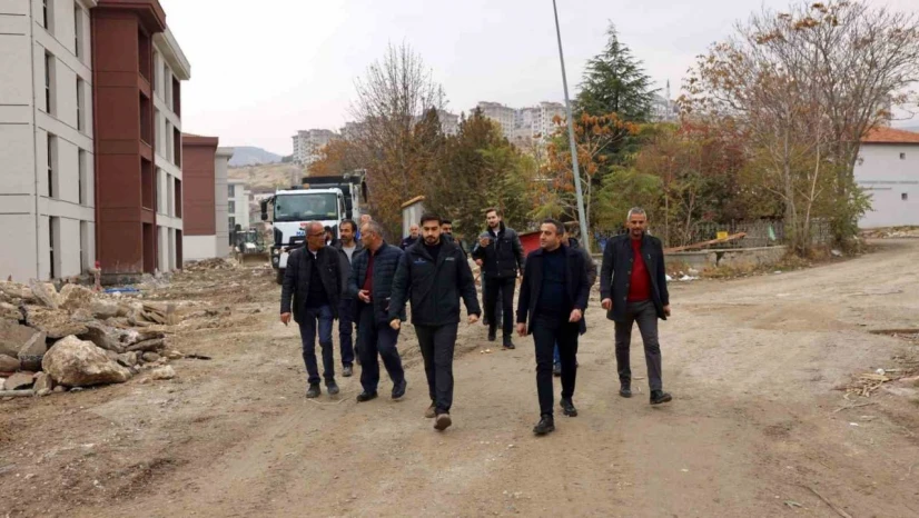 Başkan Ulutaş rezerv alanlarındaki çalışmaları inceledi