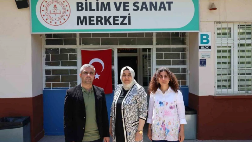 Elazığ Bilim ve Sanat Merkezi'nden 3'lü TUBİTAK zaferi