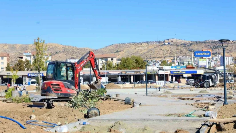 Elazığ'da Doğu Park'ın inşa çalışmalarında sona gelindi