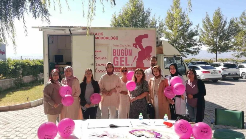 Elazığ'da meme kanseri farkındalık çalışması