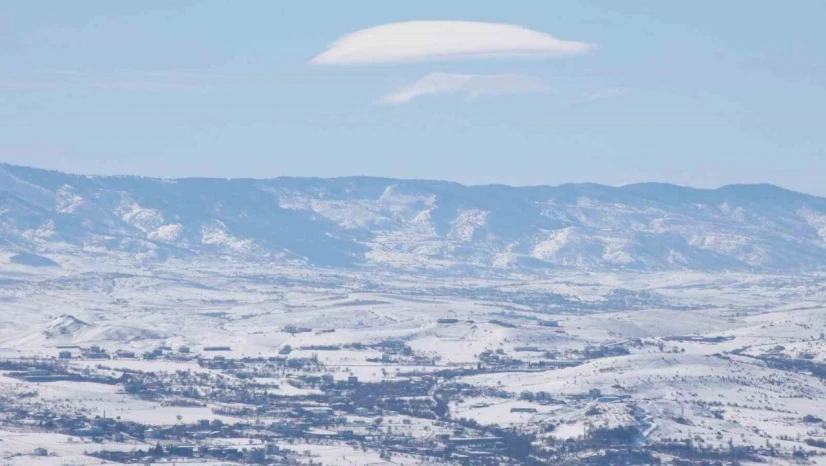 Elazığ'da mercek bulut şöleni