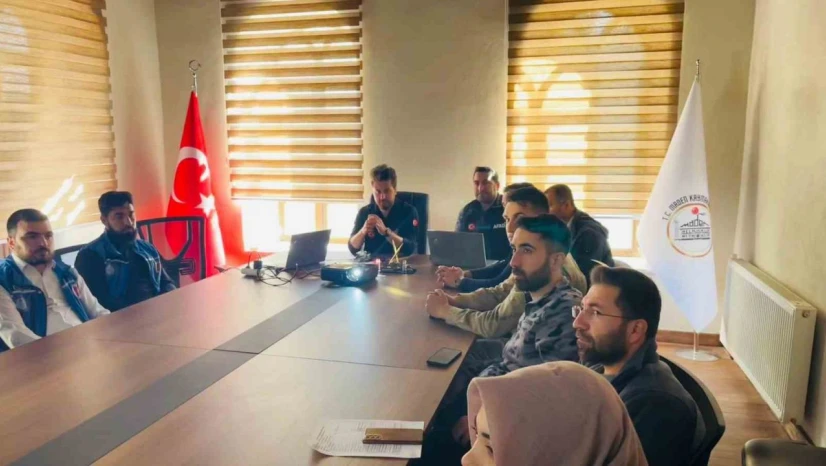 Elazığ'da Türkiye afet müdahale planı toplantısı