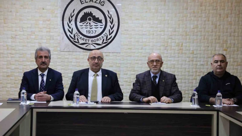 Elazığ Ticaret Borsası 2025'i değerlendirdi, 2026 hedeflerini açıkladı