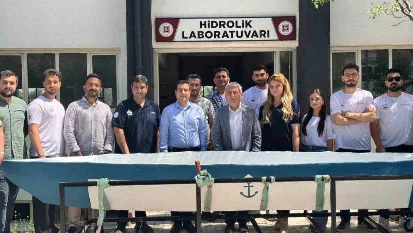 FÜ, Çimentaş sponsorluğunda beton kano yarışında