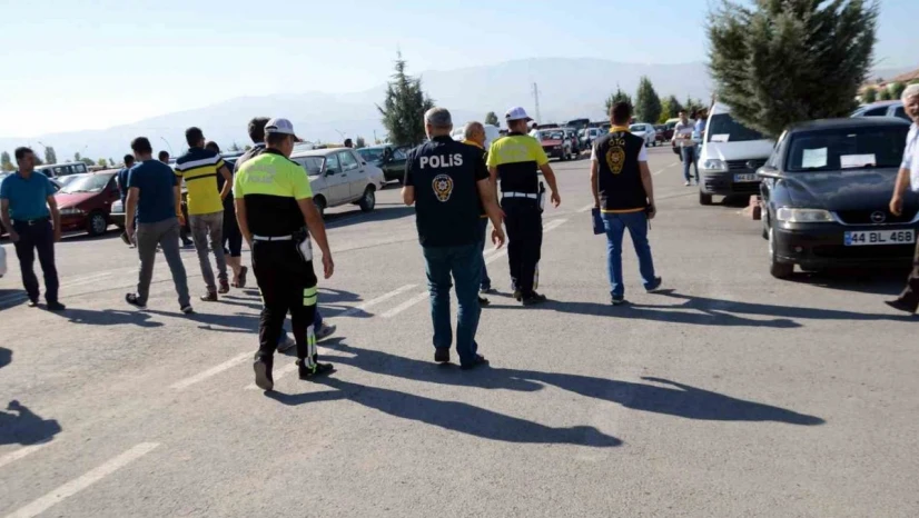 Malatya'da geniş çaplı asayiş uygulaması