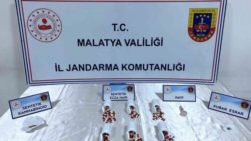 Malatya'da uyuşturucu operasyonu: 2 gözaltı