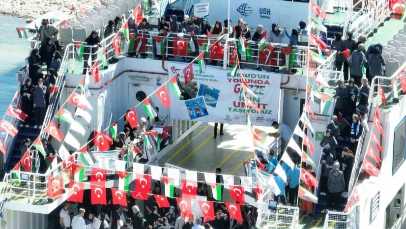 Malatya'dan Gazze'ye anlamlı destek