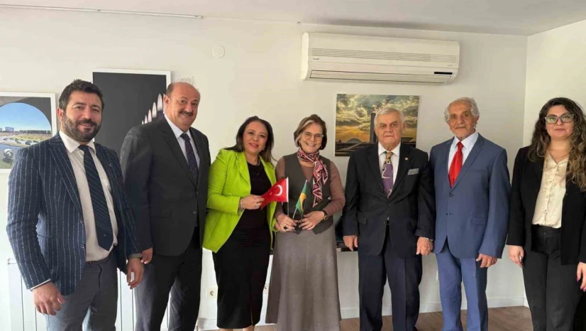 SATKOF'tan Brezilya Büyükelçiliği ile sağlık diplomasisinde sürdürülebilir iş birliği adımları