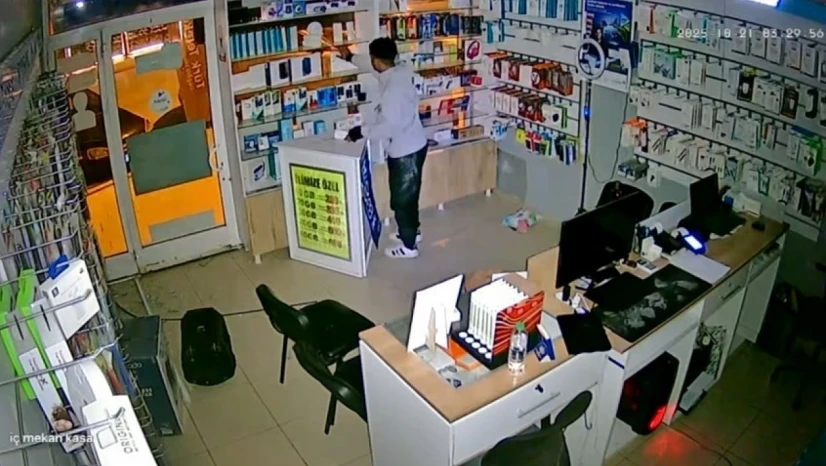 Telefoncuya girip elektronik cihazları çalan hırsız tutuklandı