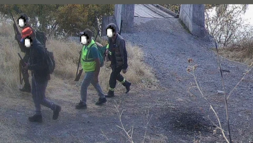 Tunceli'de usulsüz av yapan 11 şahsa 88 bin lira ceza