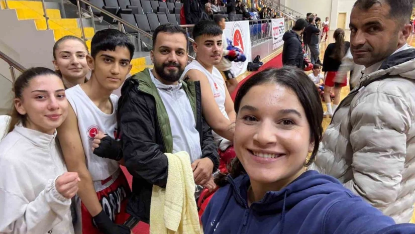 Tunceli'den kick boksta büyük başarı