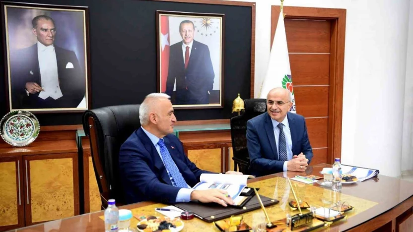 Bakan Ersoy'dan Başkan Er'e ziyaret