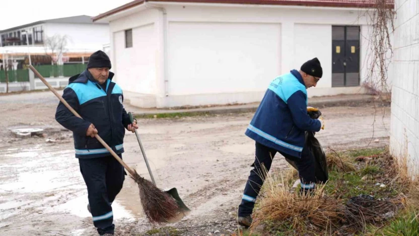 Battalgazi'de Kanalboyu ve Orduzu'da temizlik çalışması