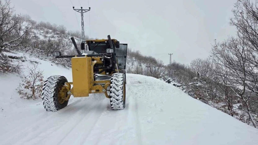 Elazığ'da 96 köy yolu ulaşıma açıldı