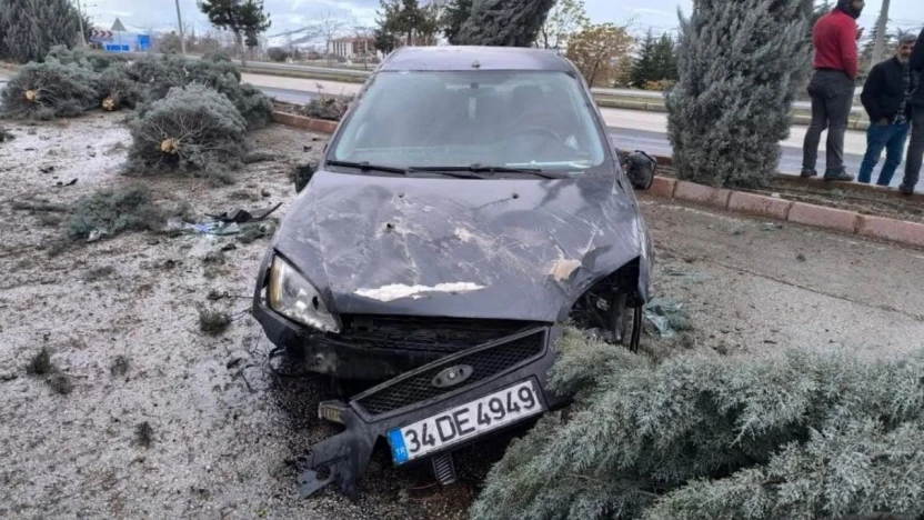Elazığ'da trafik kazası: 1 yaralı