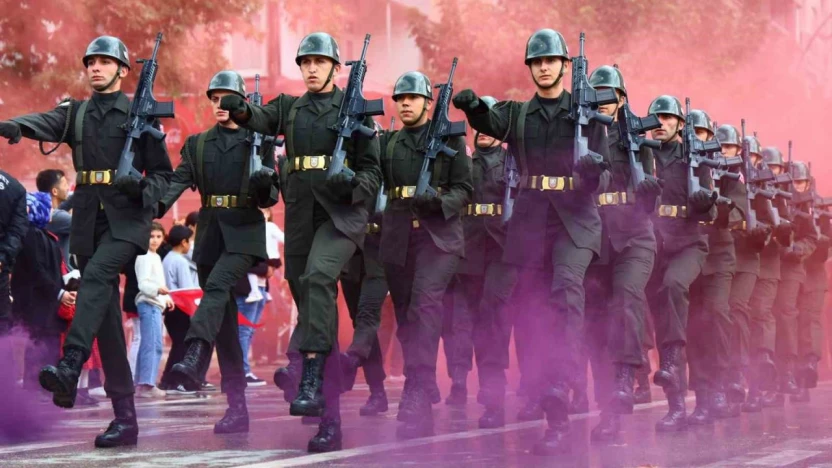 Elazığ'daki 29 Ekim Cumhuriyet Bayramı kutlamaları