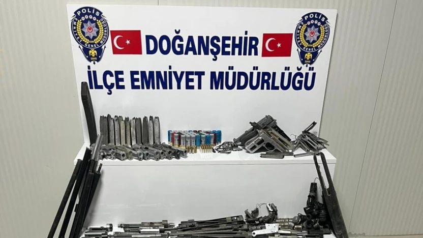 Malatya'da ruhsatsız silah operasyonu: 1 tutuklama