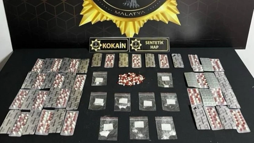 Malatya'da uyuşturucu operasyonu: 3 tutuklama
