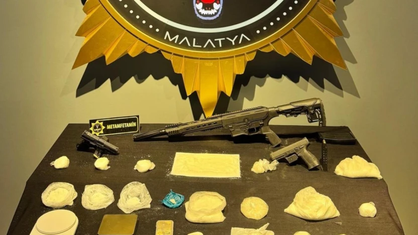Malatya'da uyuşturucu operasyonu: 2 gözaltı