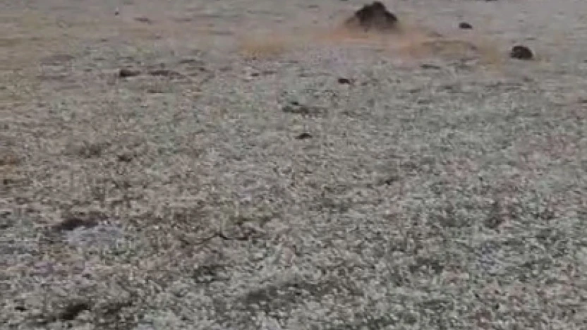 Yıldırımın düşme anı görüntüleri ortaya çıktı