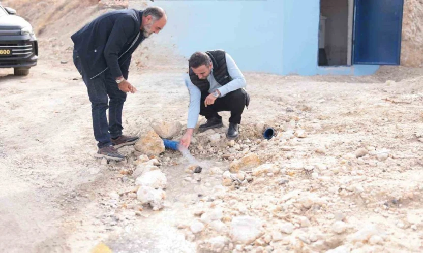 Akçadağ'da iki mahallede içme suyu sorunu çözüldü