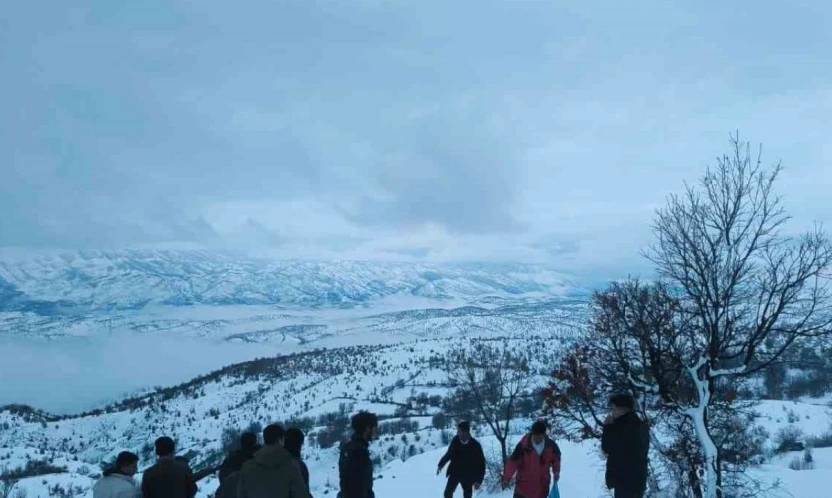 Arıcak'ta yaban hayvanları unutulmadı