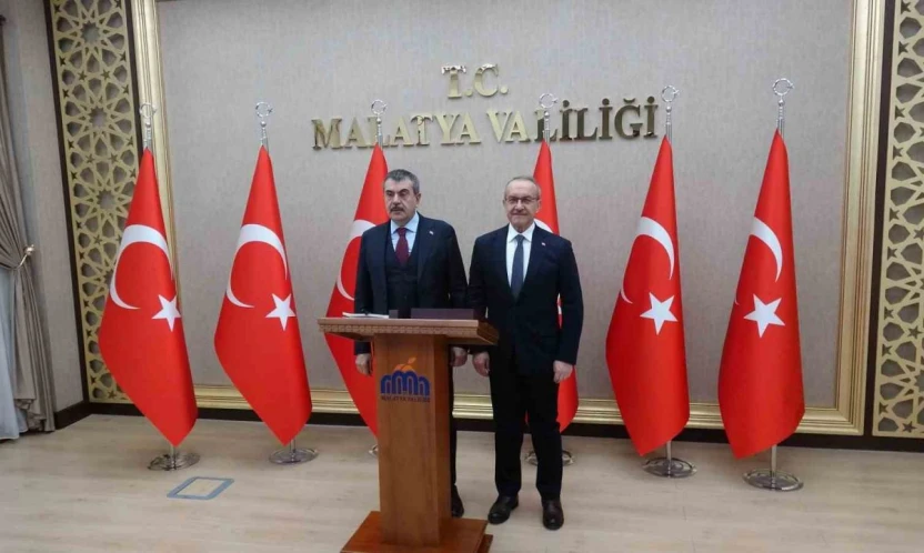 Bakan Tekin, Malatya'da eğitim değerlendirme toplantısına katıldı