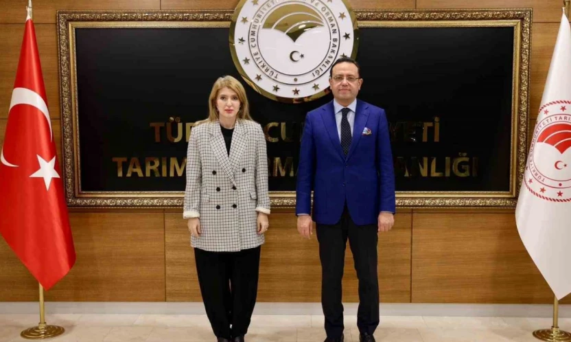 Bakan Yardımcısı Gizligider ile görüşen Ölmeztoprak, üreticinin taleplerini iletti