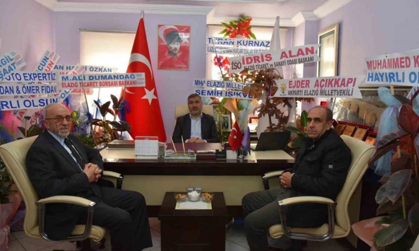 Başkan Dumandağ,  Kovancılar ve Karakoçan'da temaslarda bulundu