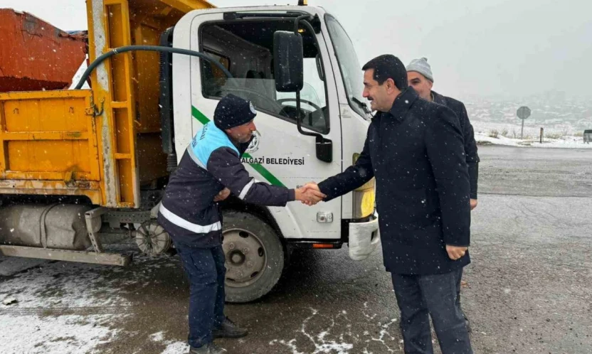 Battalgazi'de kar teyakkuzu