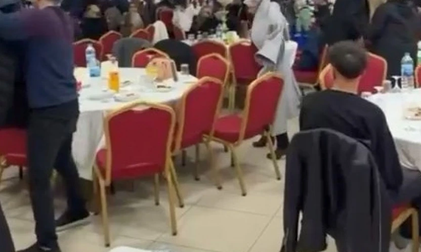 Depreme düğünde yakalandılar