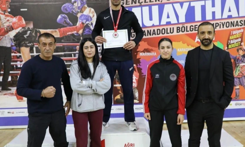 Doğu Anadolu'da büyük başarı: 12 sporcu, 12 madalya