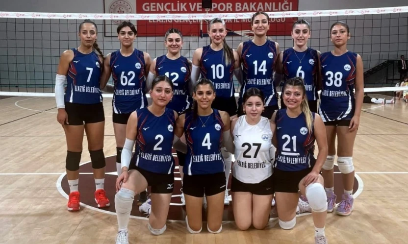 Elazığ Belediyespor Kadın Voleybol Takımı, galibiyete uzandı