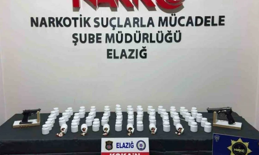 Elazığ'da 802 gram kokain ele geçirildi: 1 şahıs tutuklandı