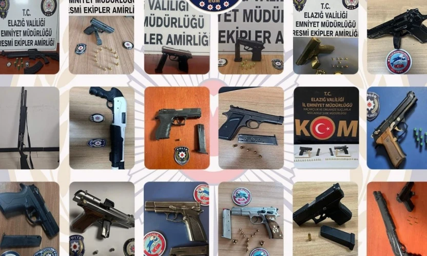 Elazığ'da aranan 95 şüpheli yakalandı