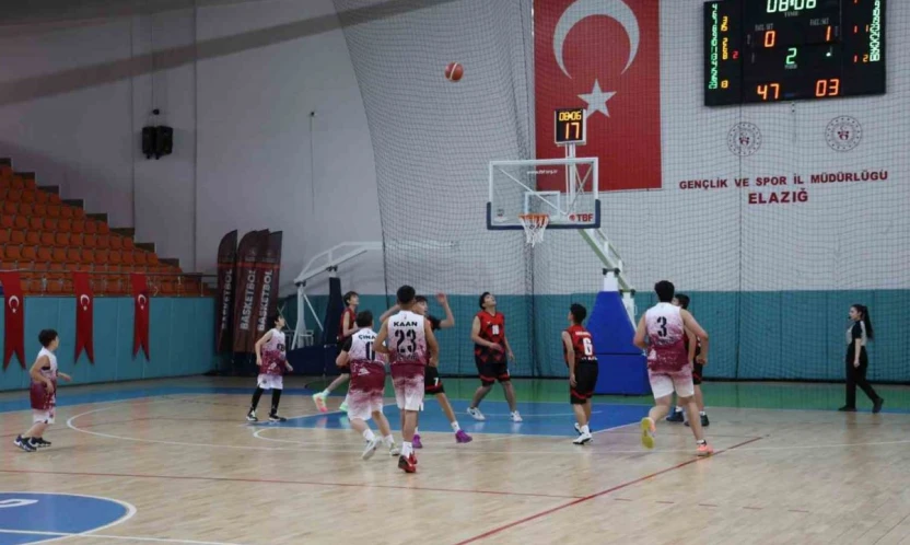 Elazığ'da basketbol müsabakaları sona erdi