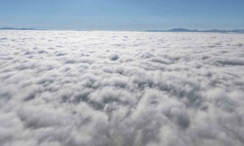 Elazığ'da bulutların görsel şöleni