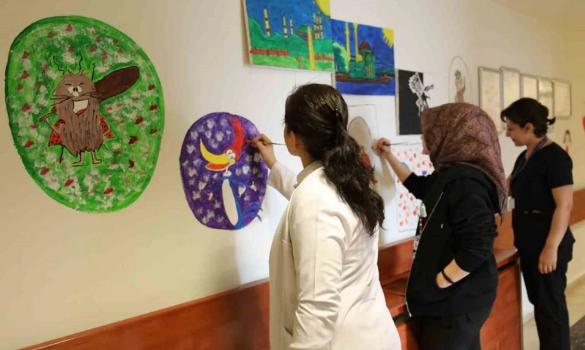 Elazığ'da çocuk endoskopi bölümü daha renkli ve çocuk dostu hale getirildi