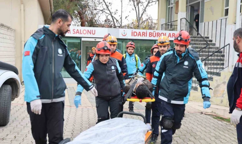 Elazığ'da deprem ve yangın tatbikatı gerçekleştirildi